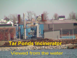 Tar Ponds incinerator - mothballed